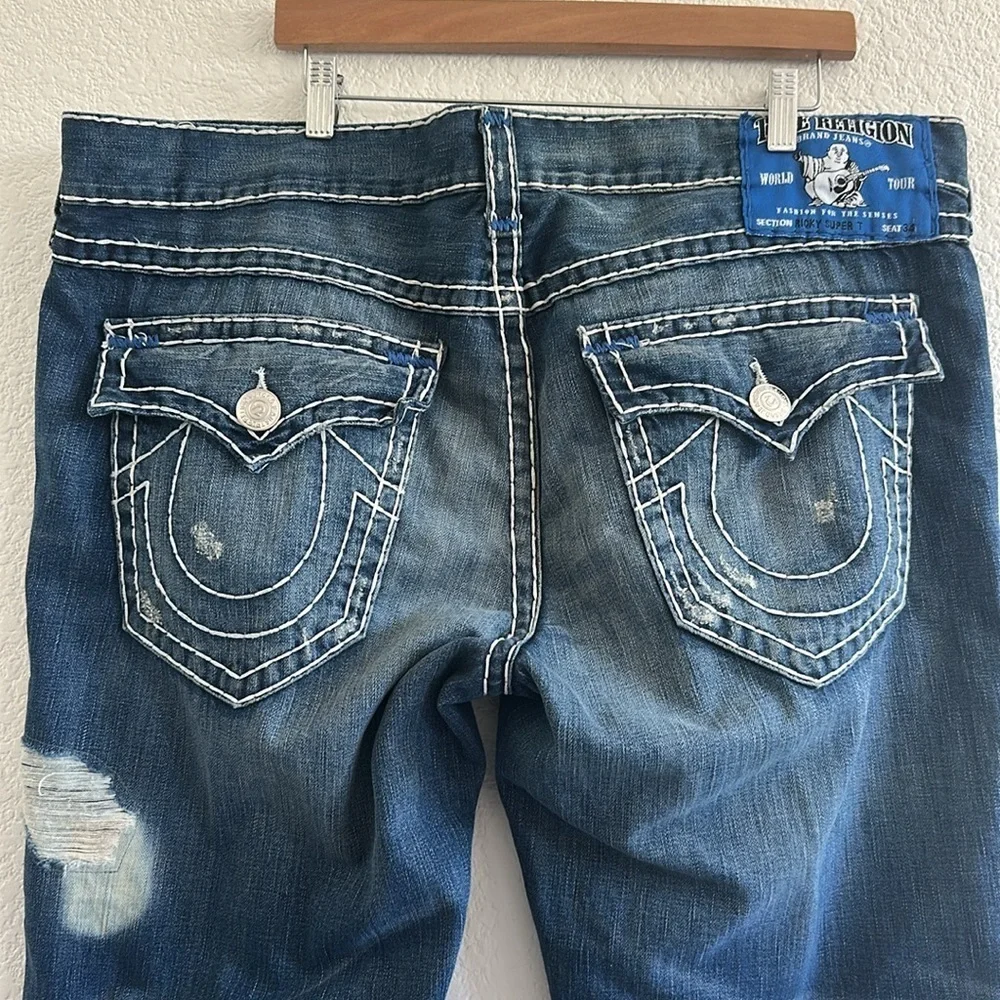 Rare True Religion BlueLabel Ricky SuperT in 